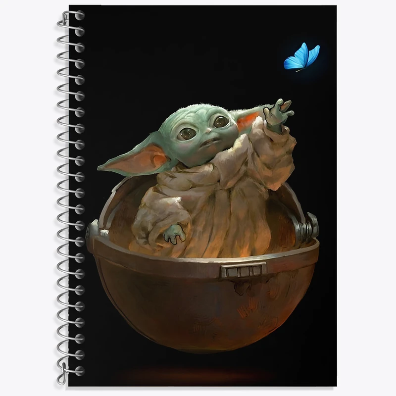 دفتر نت موسیقی 50 برگ خندالو طرح بیبی یودا کد F3373