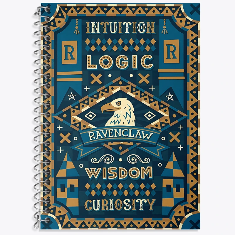 دفتر نت موسیقی 50 برگ خندالو طرح ریونکلا هری پاتر کد F4441