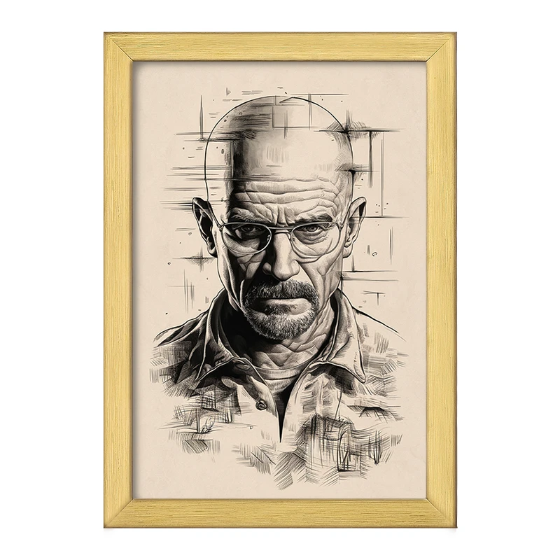 تابلو خندالو طرح بریکینگ بد (Breaking Bad) کد F1743
