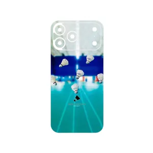 MAHOOT Badminton Cover Sticker for Apple iPhone 17 Pro Max
