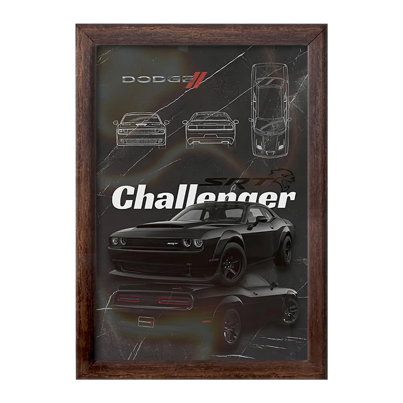 تابلو خندالو طرح ماشین اسپرت کد F10373