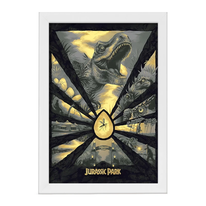 تابلو خندالو طرح ژوراسیک (Jurassic Park) کد F13787