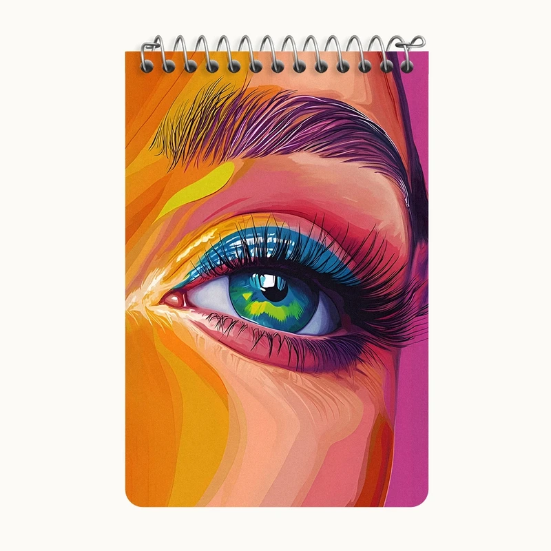 دفتر یادداشت 50 برگ خندالو طرح دخترانه کد F9863