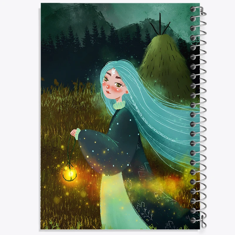 دفتر نقاشی 50 برگ خندالو طرح دخترانه کد N6308