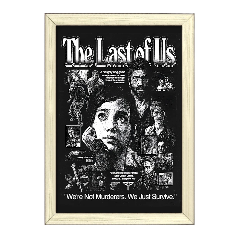 تابلو خندالو طرح لست آف آس (The Last Of Us) کد F13502
