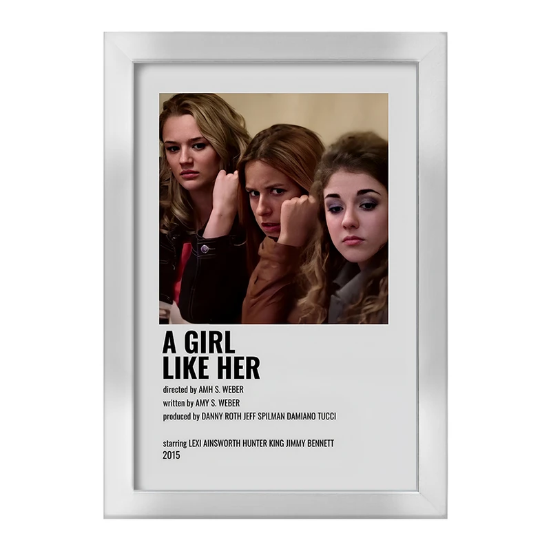 تابلو خندالو طرح A Girl Like Her کد F12930