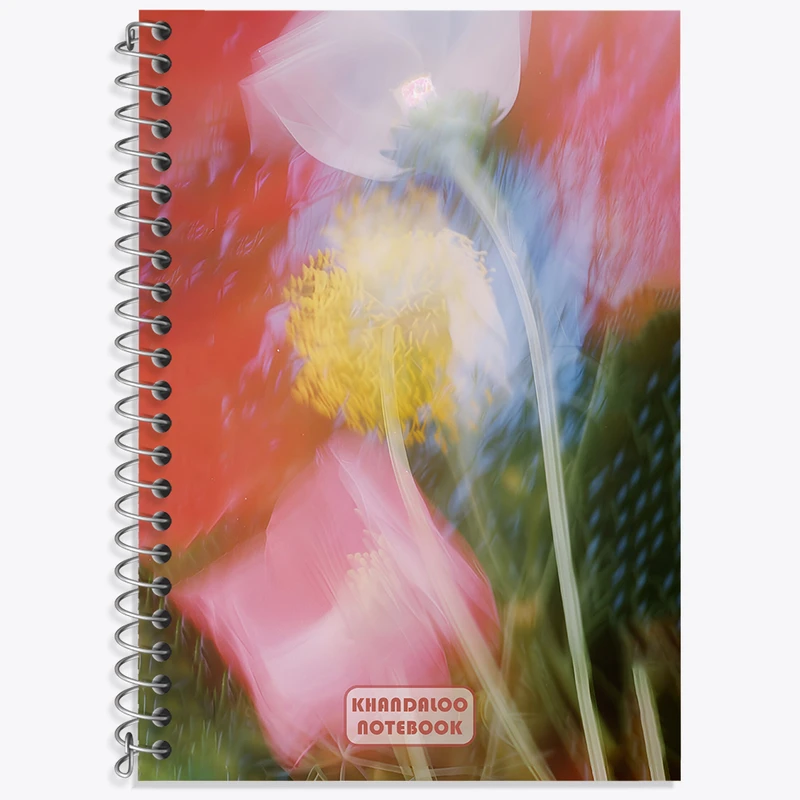 دفتر نت موسیقی 50 برگ خندالو طرح گل گلی کد N8916