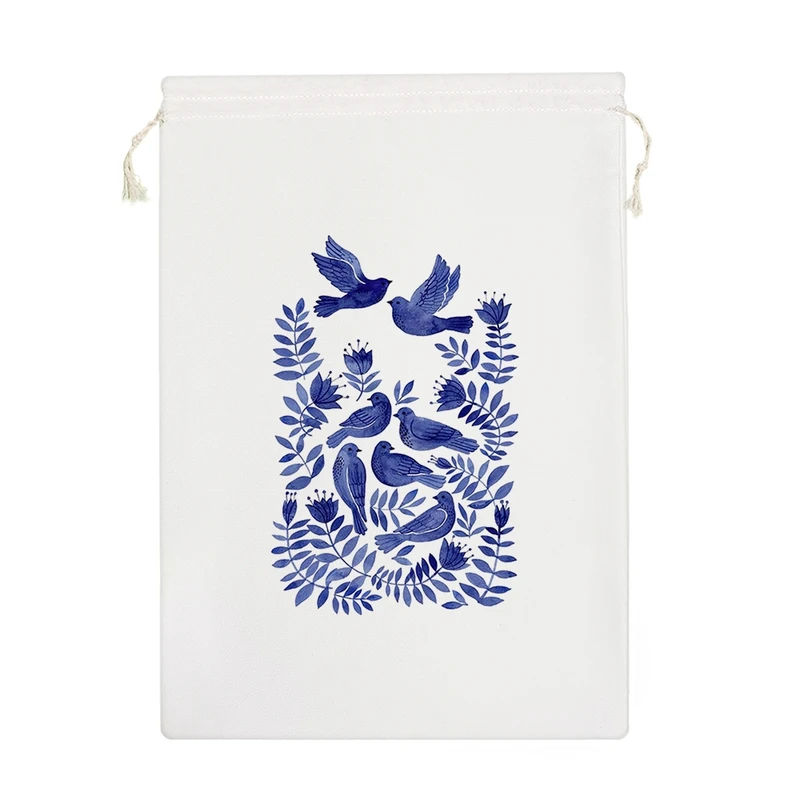 نظم دهنده خندالو مدل گل و مرغ آبی کد H1991-M