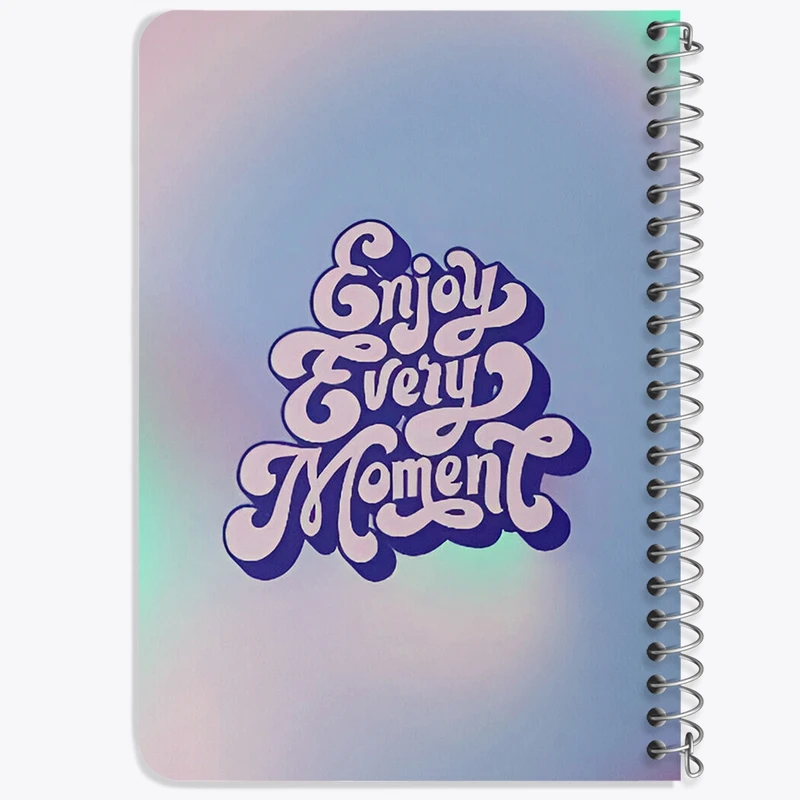 دفتر یادداشت 50 برگ خندالو طرح Enjoy Every Moment کد F3734