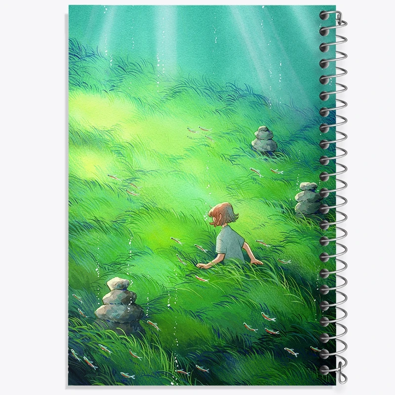 دفتر ژورنال نویسی 50 برگ خندالو مدل نقطه ای طرح فانتزی کد N8822