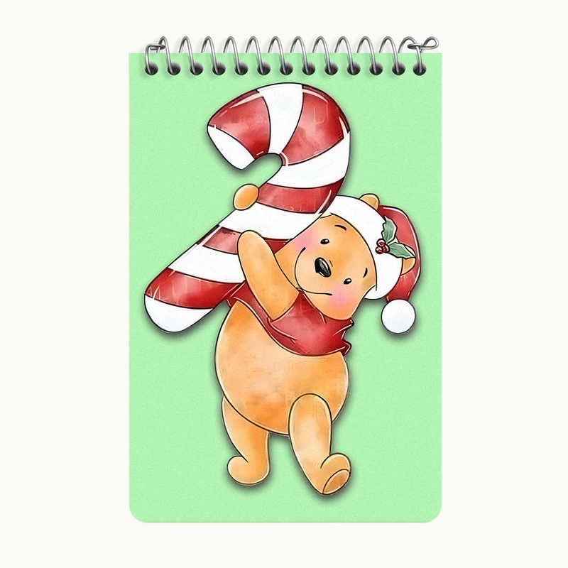 دفتر یادداشت 50 برگ خندالو طرح خرس پو کد F8354