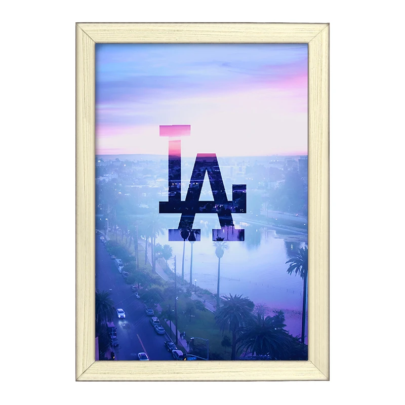 تابلو خندالو طرح لس آنجلس (Los Angeles) کد F4835