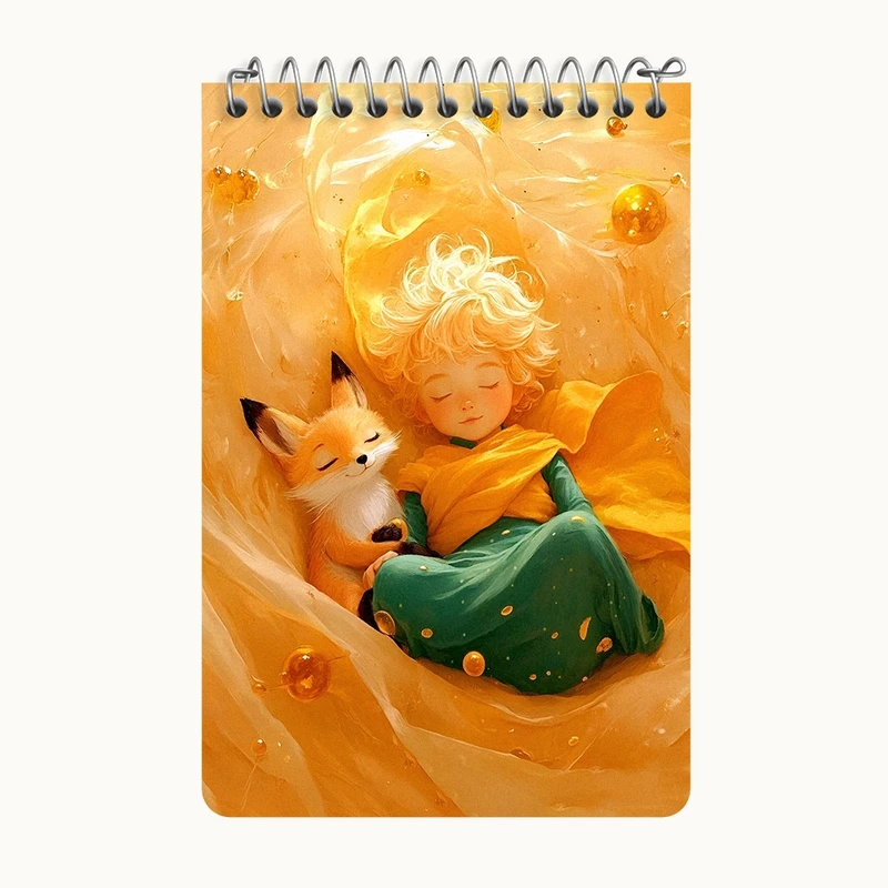 دفتر یادداشت 50 برگ خندالو طرح شازده کوچولو کد F8882