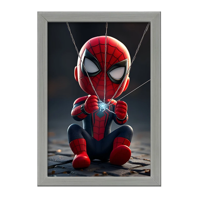 تابلو خندالو طرح مرد عنکبوتی کد F11665