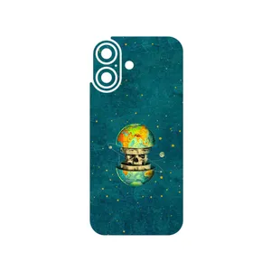 MAHOOT Collage of Earth Face Cover Sticker for Apple iPhone 17