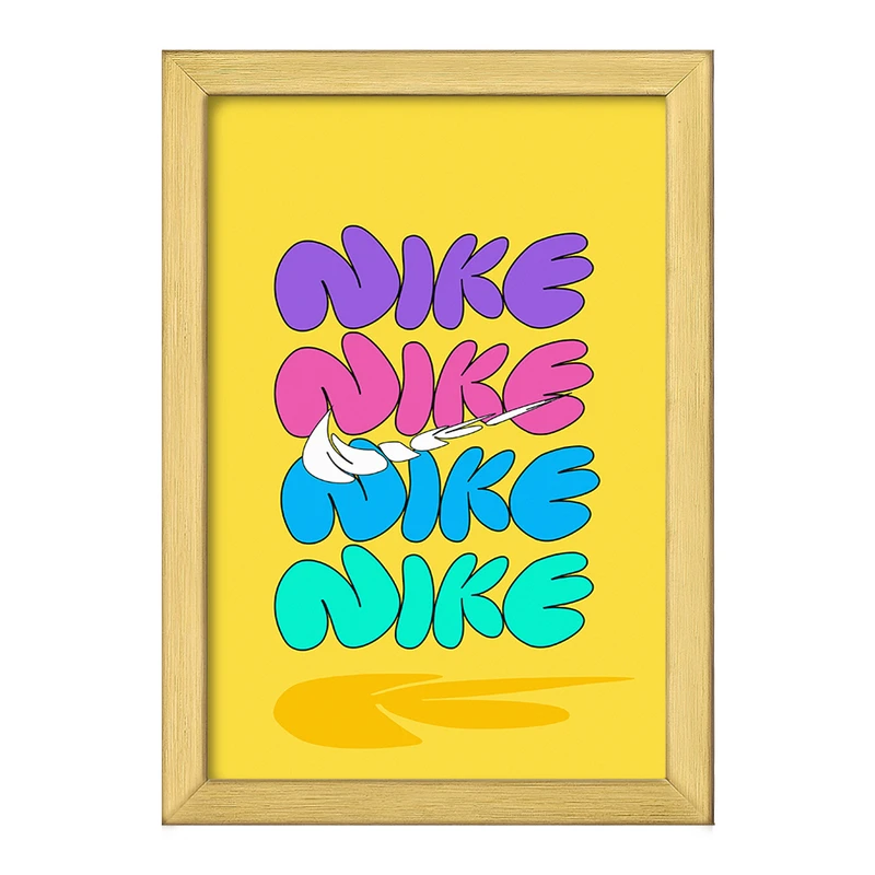 تابلو خندالو طرح نایک (Nike) کد F9730