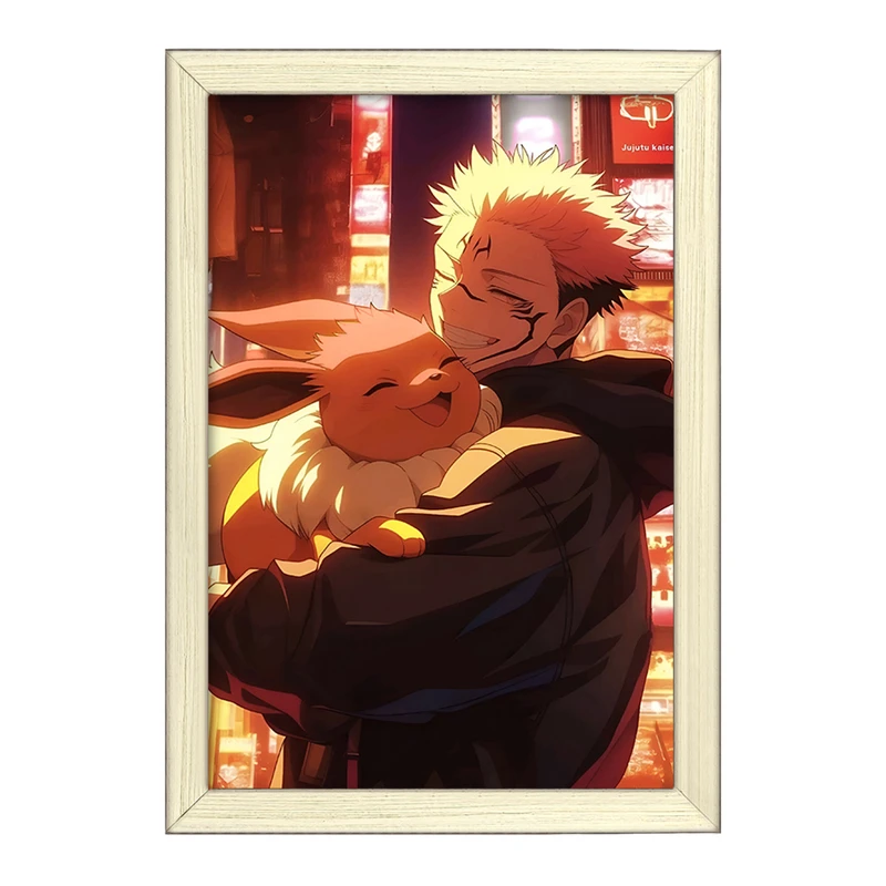 تابلو خندالو طرح پوکمون (pokemon) کد F9788