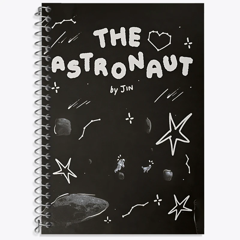 دفتر لغت 50 برگ خندالو طرح فضانورد و فضایی کد N6797