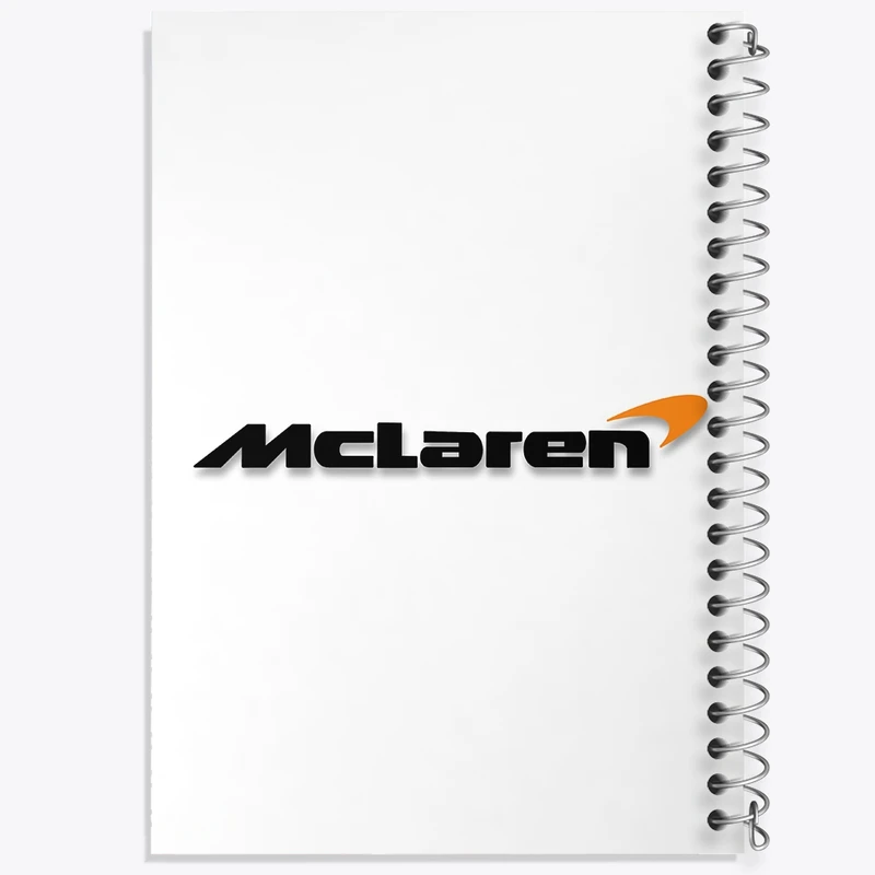 دفتر طراحی 50 برگ خندالو طرح مک لارن Mclaren کد 30775