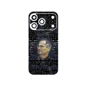 MAHOOT Collage of Steve Jobs 2 Cover Sticker for Apple iPhone 17 Pro