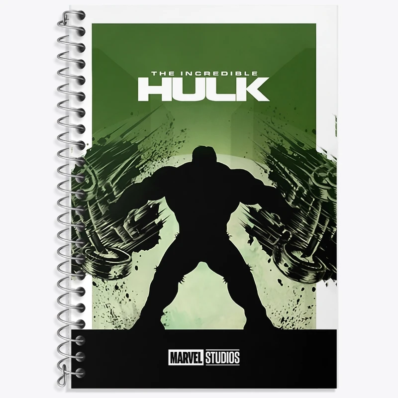 دفتر لغت 50 برگ خندالو طرح هالک مارول (Marvel) کد F13574