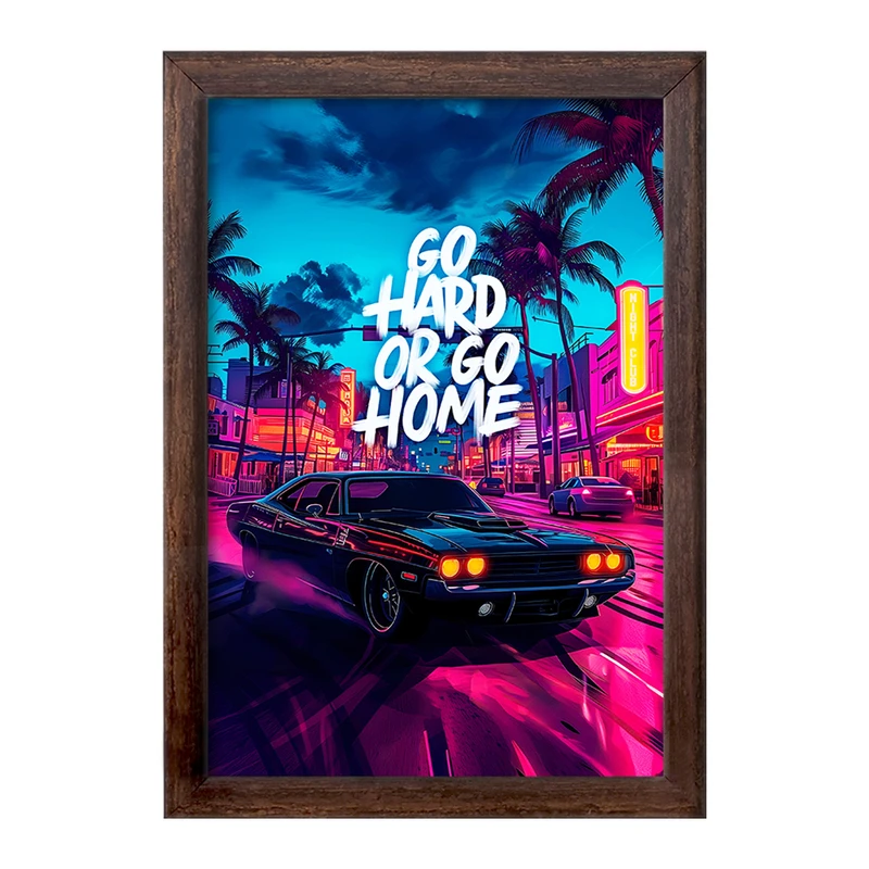 تابلو خندالو طرح ماشین اسپرت کد F10389