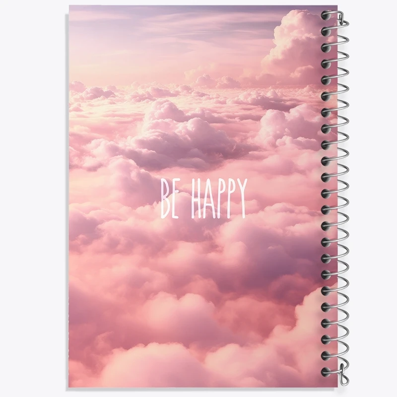 دفتر طراحی 50 برگ خندالو طرح Be Happy کد F51