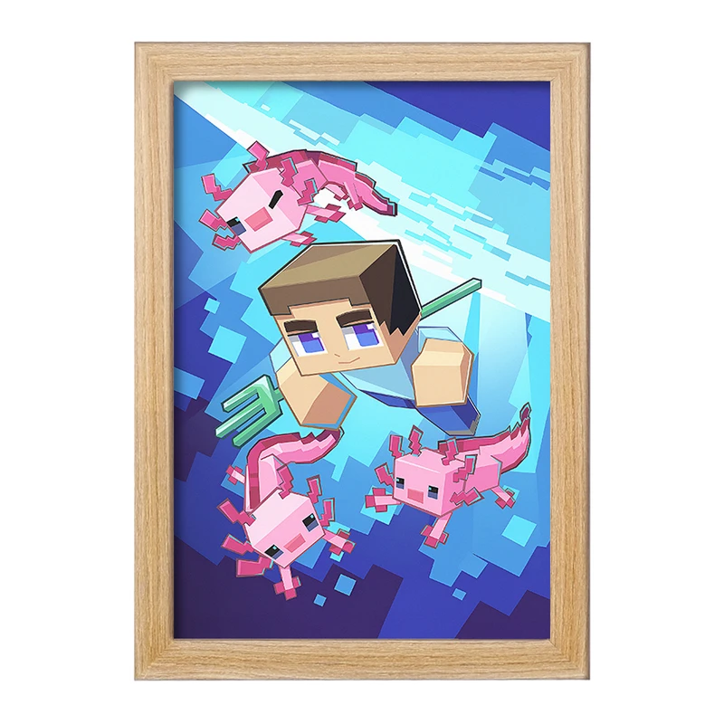 تابلو خندالو طرح ماینکرافت (Minecraft) کد F14072