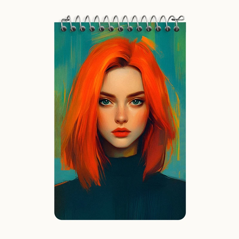 دفتر یادداشت 50 برگ خندالو طرح دخترانه کد F6623