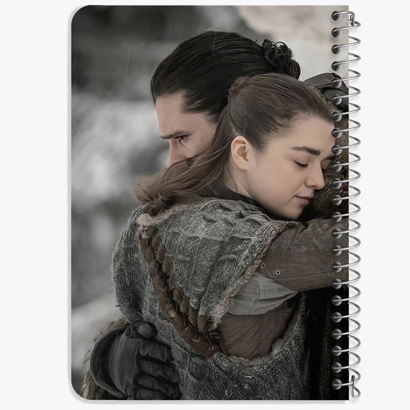 دفتر یادداشت 50 برگ خندالو طرح گیم اف ترونز (Game of Thrones) کد F11122