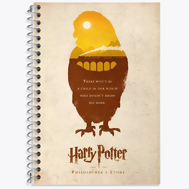 دفتر لغت 50 برگ خندالو طرح هری پاتر (Harry Potter) کد F13725