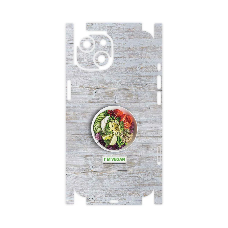 برچسب پوششی ماهوت مدل Im_vegan-FullSkin مناسب برای گوشی موبایل اپل iPhone 14