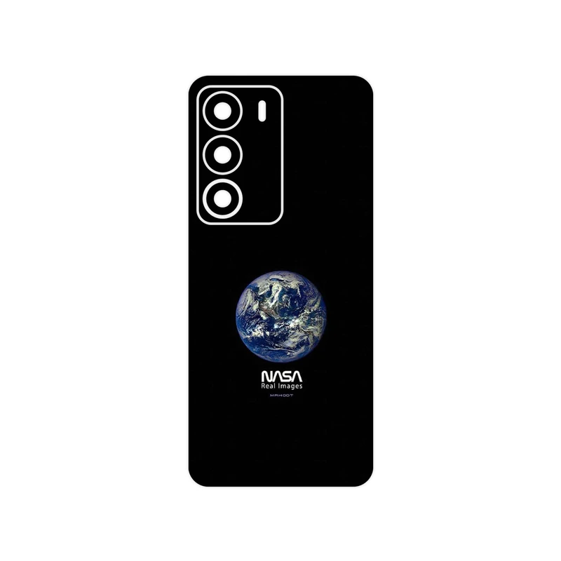 برچسب پوششی ماهوت مدل NASA Home Earth مناسب برای گوشی موبایل ریلمی C71