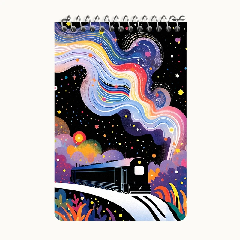 دفتر یادداشت 50 برگ خندالو طرح سفر به رویاها کد F4572