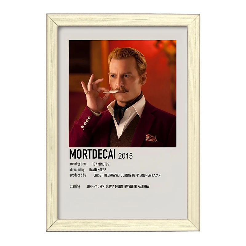 تابلو خندالو طرح موردکای (Mortdecai) کد F13079