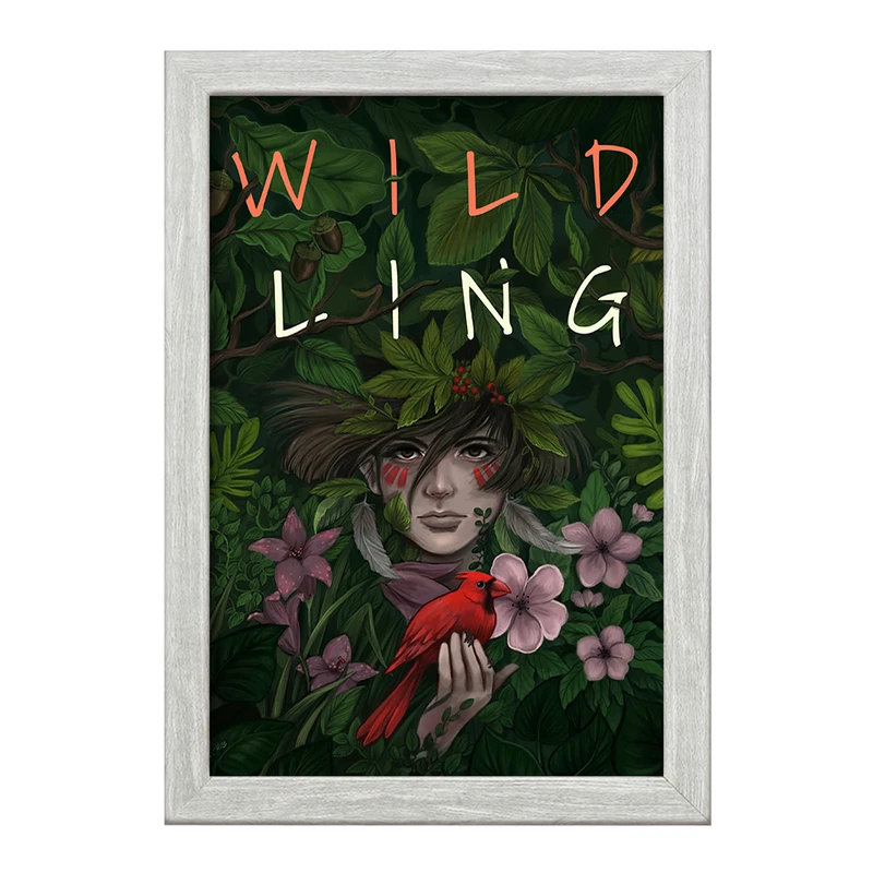 تابلو خندالو طرح Wild ling کد F687