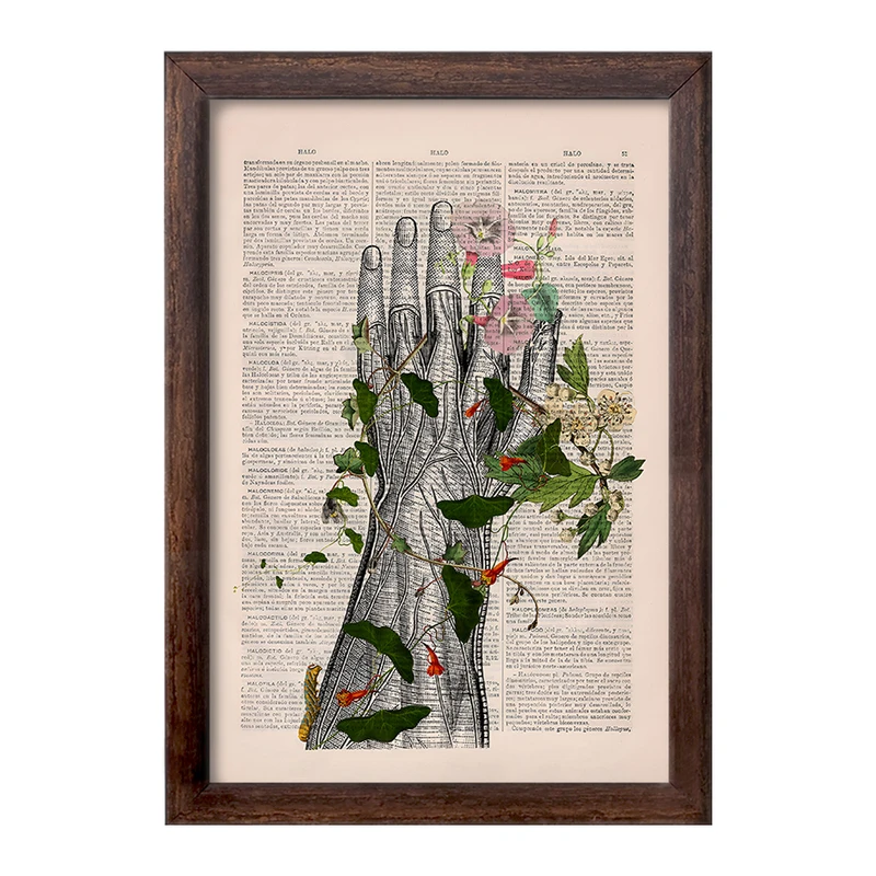 تابلو خندالو طرح آناتومی دست (Hand Anatomy) کد F14039