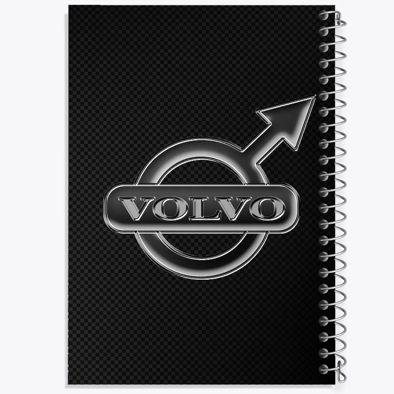 دفتر طراحی 50 برگ خندالو طرح ولوو volvo  کد 23664