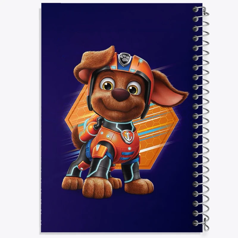 دفتر طراحی 50 برگ خندالو طرح انیمیشن سگ های نگهبان کد 26913