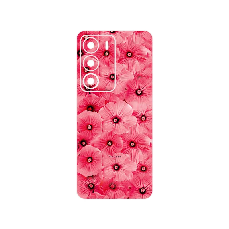 برچسب پوششی ماهوت مدل Pink_Flower مناسب برای گوشی موبایل ریلمی C71