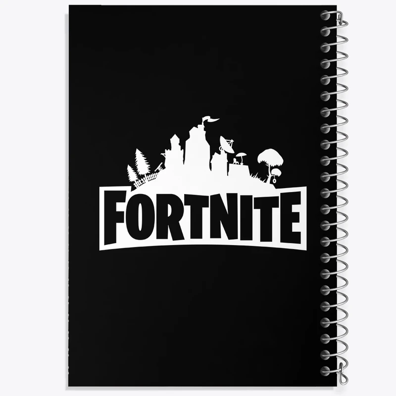دفتر طراحی 50 برگ خندالو طرح بازی فورتنایت Fortnite کد 26294