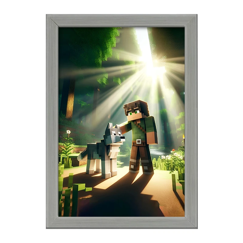 تابلو خندالو طرح ماینکرافت (Minecraft) کد F3537