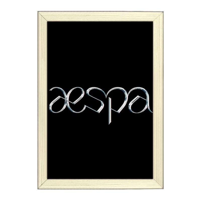 تابلو خندالو طرح گروه آسپا Aespa  کد 12461