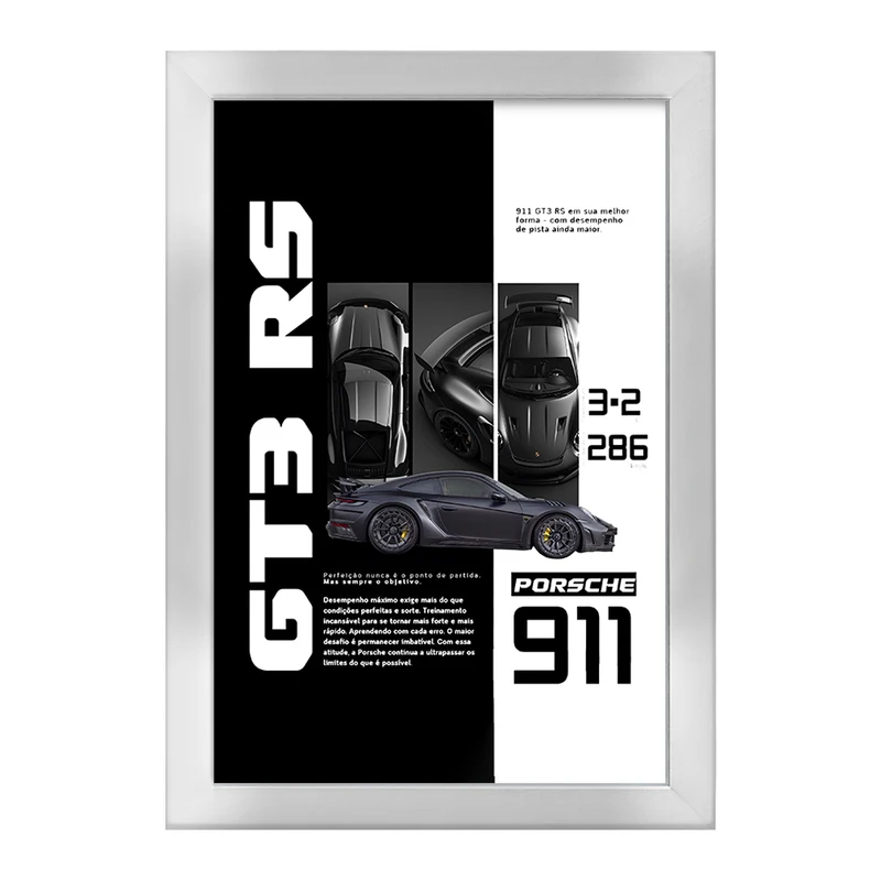 تابلو خندالو طرح پورشه (Porsche 911 GT3) کد F13738