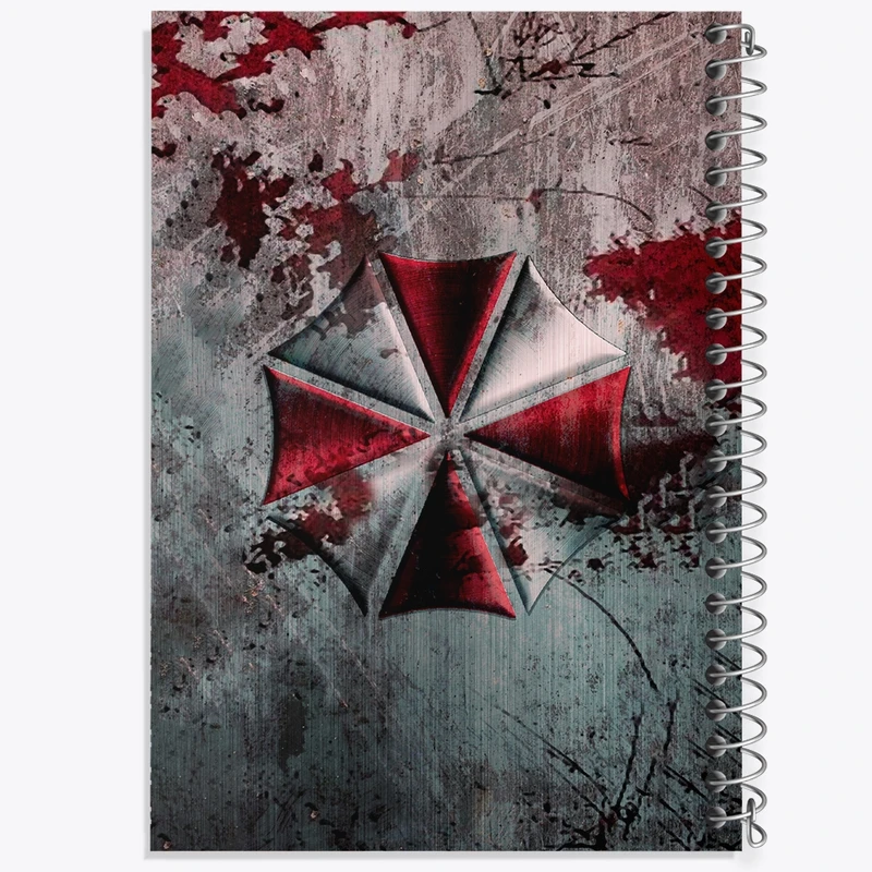 دفتر طراحی 50 برگ خندالو طرح بازی رزیدنت اویل (Resident Evil) کد 31669