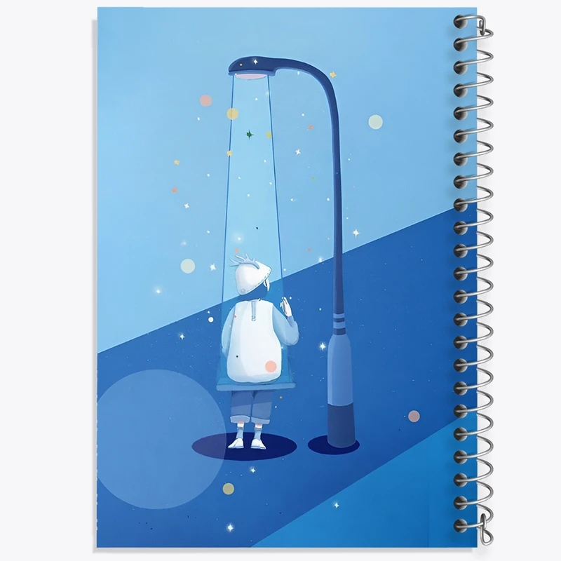 دفتر طراحی 50 برگ خندالو طرح دخترانه کد N3103