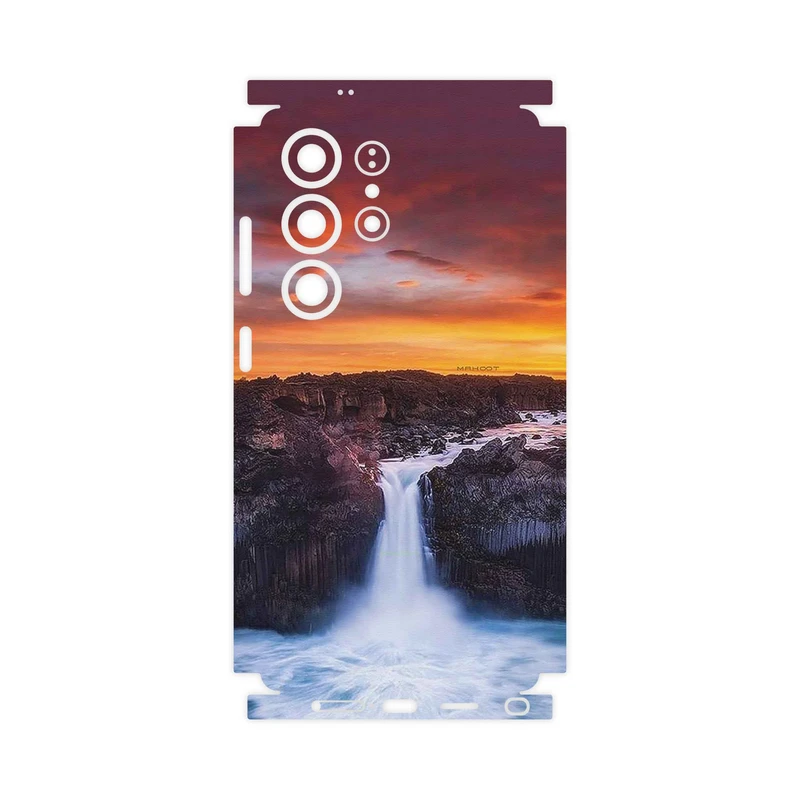 برچسب پوششی ماهوت مدل Waterfall-FullSkin مناسب برای گوشی موبایل سامسونگ Galaxy S25 Ultra