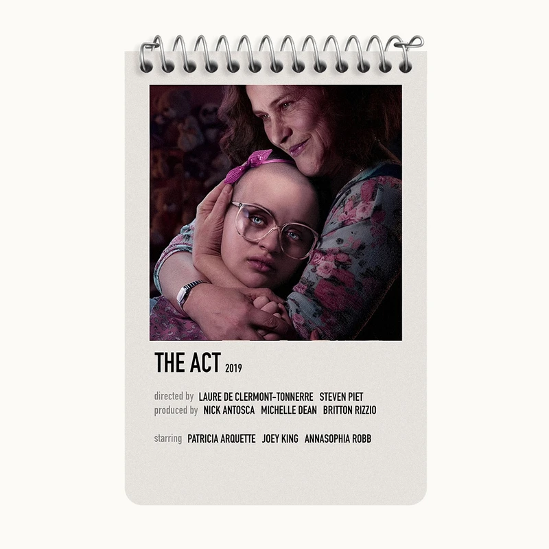 دفتر یادداشت 50 برگ خندالو طرح تظاهر (The Act) کد F12938