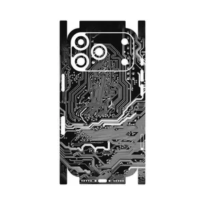 MAHOOT Black_Printed_Circuit_Board-FullSkin Cover Sticker for Apple iPhone 17 Pro