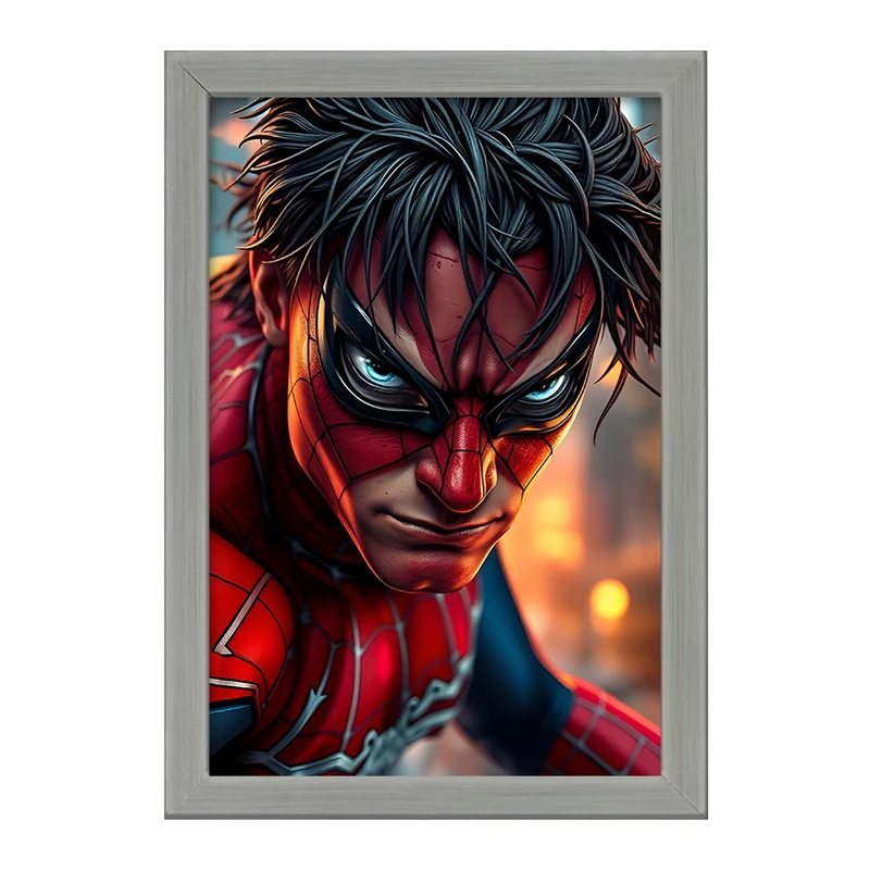 تابلو خندالو طرح مرد عنکبوتی کد F12724